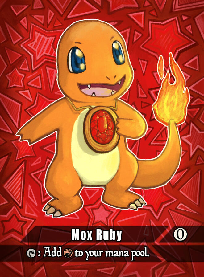 Charmander: Mox Ruby Charmander: Mox Ruby